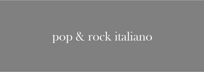 Pop & Rock Italiano