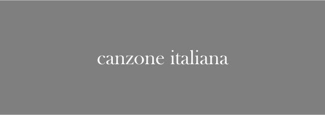 Canzone Italiana